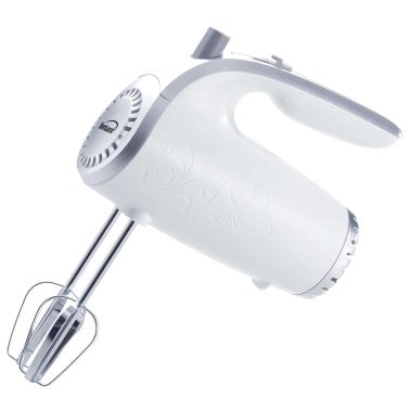 Brentwood® Lightweight 5-Speed Electric Hand Mixer (White)