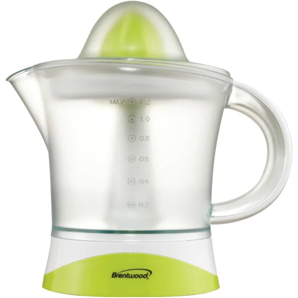 Brentwood® Electric Citrus Juicer (40 Oz.; Clear)