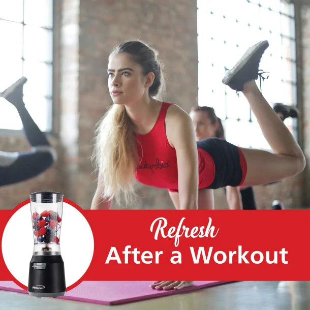 Brentwood® 180-Watt 14-Oz. Personal Blender (Black/Gray)