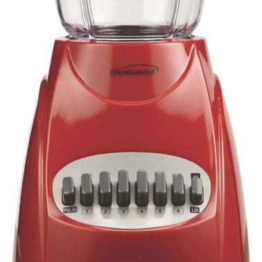 Brentwood® 50-Ounce 12-Speed + Pulse Blender (Red)