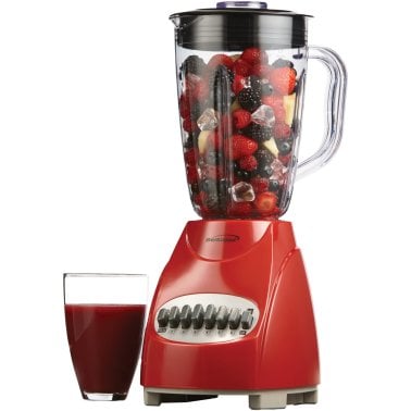 Brentwood® 50-Ounce 12-Speed + Pulse Blender (Red)