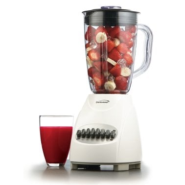 Brentwood® 50-Ounce 12-Speed + Pulse Blender (White)