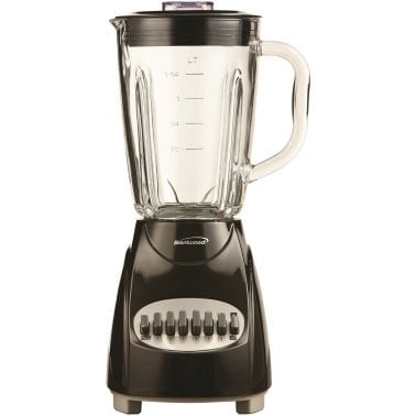 Brentwood® 42-Ounce 12-Speed + Pulse Electric Blender with Glass Jar (Black)