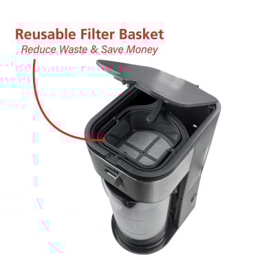 Brentwood® Iced Tea and Coffee Maker (Black)