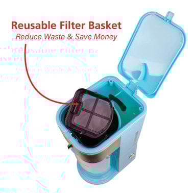 Brentwood® Iced Tea and Coffee Maker (Blue)