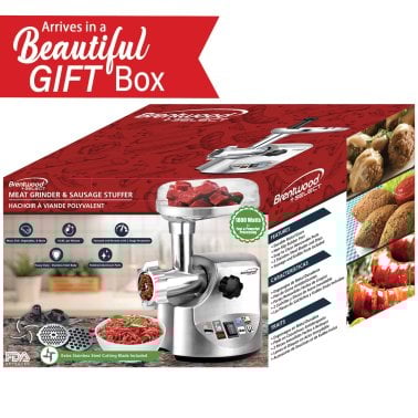 Brentwood® Select Heavy-Duty Meat Grinder