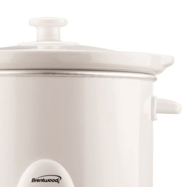 Brentwood® 3-Qt. 170-Watt Slow Cooker (White)