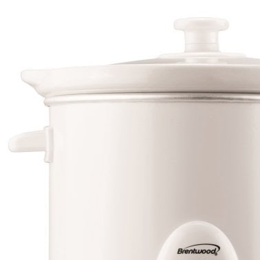 Brentwood® 3-Qt. 170-Watt Slow Cooker (White)