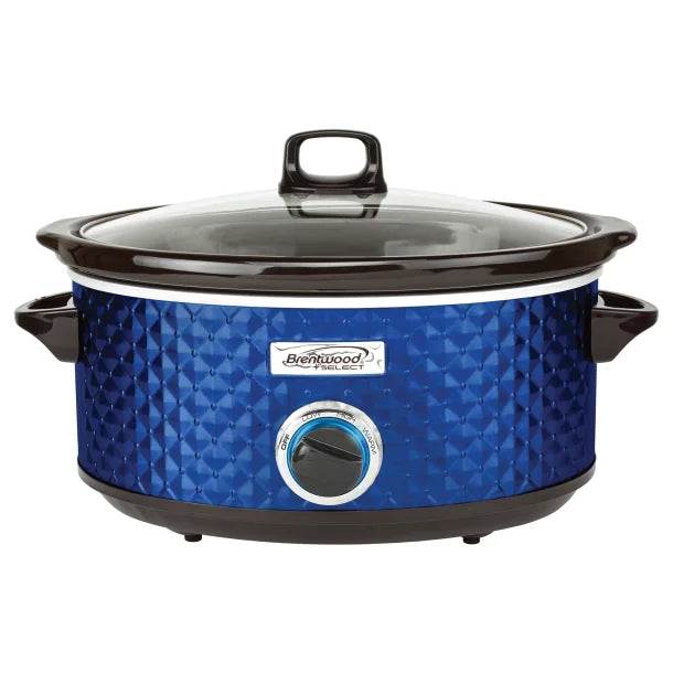 Brentwood® Select 7-Qt. Slow Cooker (Blue)
