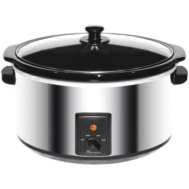 Brentwood® 8-Qt. 360-Watt Stainless Steel Slow Cooker