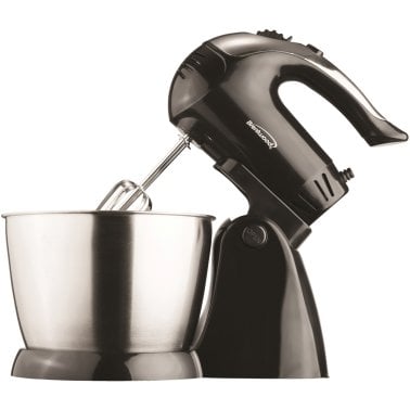Brentwood® 5-Speed + Turbo Electric Stand Mixer with Bowl (Black)