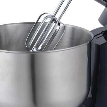 Brentwood® 5-Speed Stand Mixer with 3.5-Quart Stainless Steel Mixing Bowl (Black)