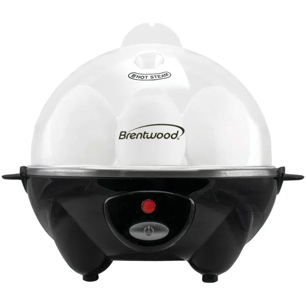 Brentwood® Electric Egg Cooker with Auto Shutoff (Black)