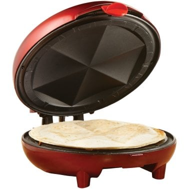Brentwood® Just For Fun 8-In. Nonstick Quesadilla Maker, Red