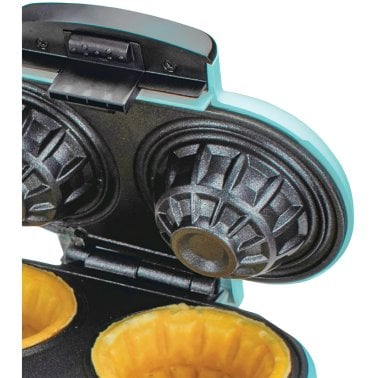 Brentwood® Just For Fun 2-Waffle Electric Waffle Bowl Maker, Blue
