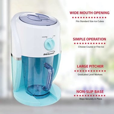Brentwood® Just For Fun TS-1425 35-Oz. Margarita and Frozen Drink Maker (Blue)