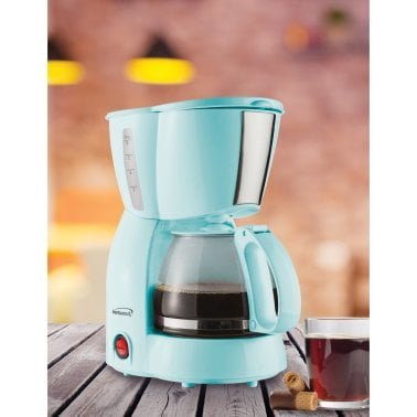Brentwood® 650-Watt 4-Cup Coffee Maker (Blue)