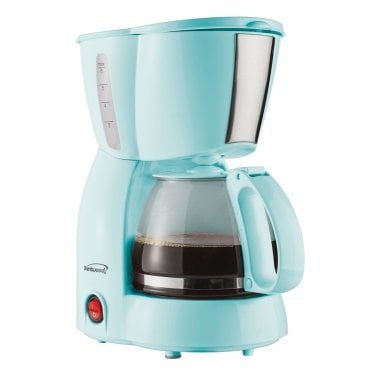 Brentwood® 650-Watt 4-Cup Coffee Maker (Blue)