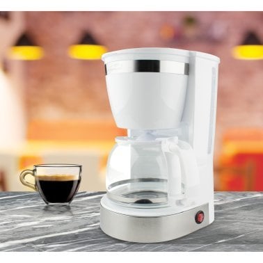 Brentwood® 12-Cup Coffee Maker (White)