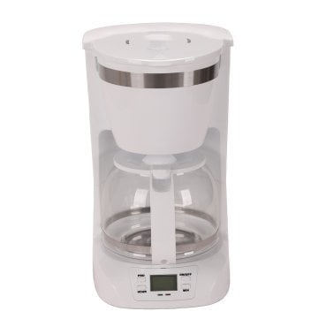 Brentwood® 10-Cup Digital Coffee Maker (White)