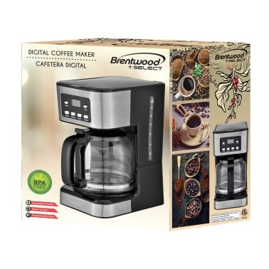Brentwood® Select 12-Cup Digital Coffee Maker