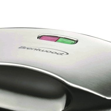 Brentwood® Nonstick Compact Dual Sandwich Maker (Black)