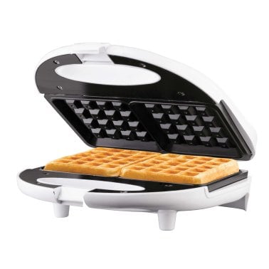 Brentwood® Nonstick Dual Waffle Maker (White)