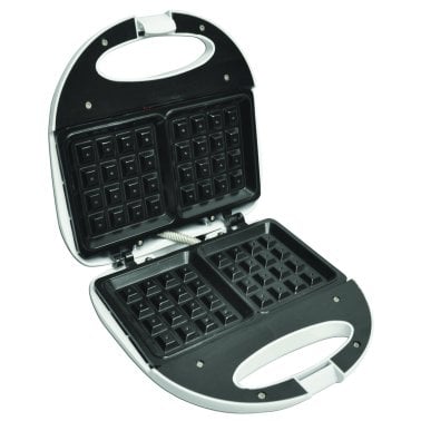 Brentwood® Nonstick Dual Waffle Maker (White)