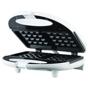 Brentwood® Nonstick Dual Waffle Maker (White)