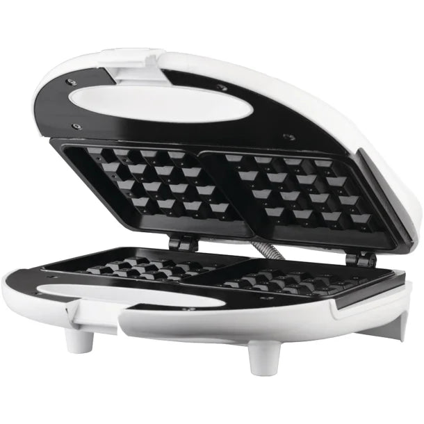 Brentwood® Nonstick Dual Waffle Maker (White)