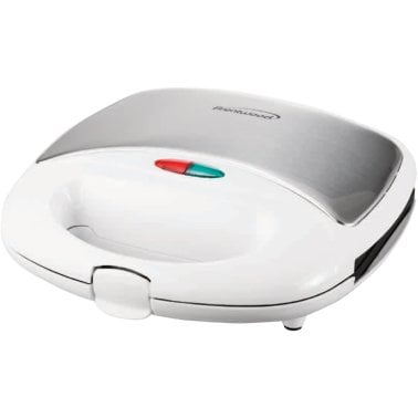 Brentwood® Nonstick Panini Press & Sandwich Maker (White)