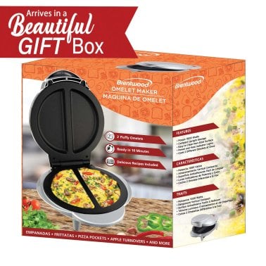 Brentwood® Just For Fun Nonstick Electric Omelet Maker