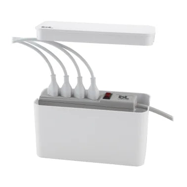 Bluelounge® CableBox Mini Cable Organizer, White