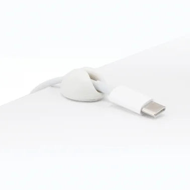 Bluelounge® CableDrop® Mini Multipurpose Cable Clips, 9 Count (White)