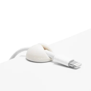 Bluelounge® CableDrop® Mini Multipurpose Cable Clips, 9 Count (White)