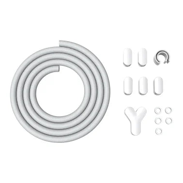 Bluelounge® Soba® Cable Tubing, 118 In., White