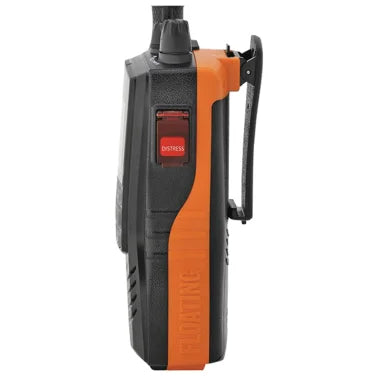 Cobra Marine® DSC Floating VHF Marine Radio with Built-in GPS and Bluetooth® (Black)