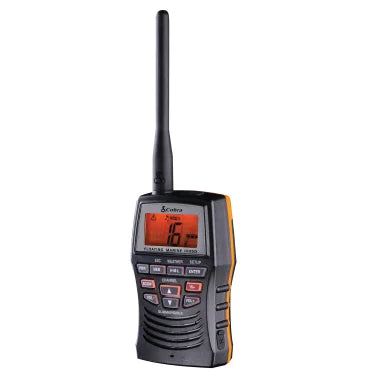 Cobra Marine® Marine 3-Watt Floating VHF Handheld Radio