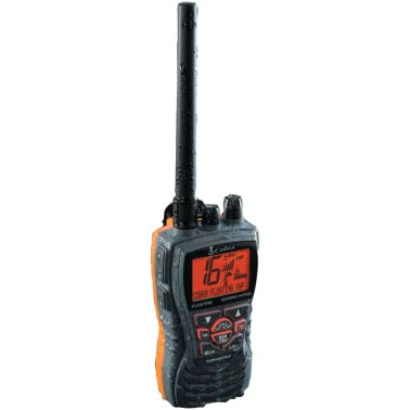 Cobra Marine® Marine 6-Watt Floating VHF Radio (Black)