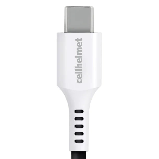 cellhelmet® Charge and Sync USB-C® to USB-A Round Cable (3 Ft.)