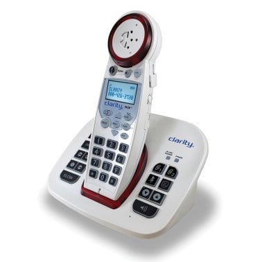 Clarity® XLC8 DECT 6.0 Amplified Cordless Phone with Slow Talk, Call Blocker, and Answering Machine
