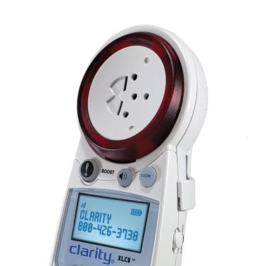 Clarity® XLC8 DECT 6.0 Amplified Cordless Phone with Slow Talk, Call Blocker, and Answering Machine
