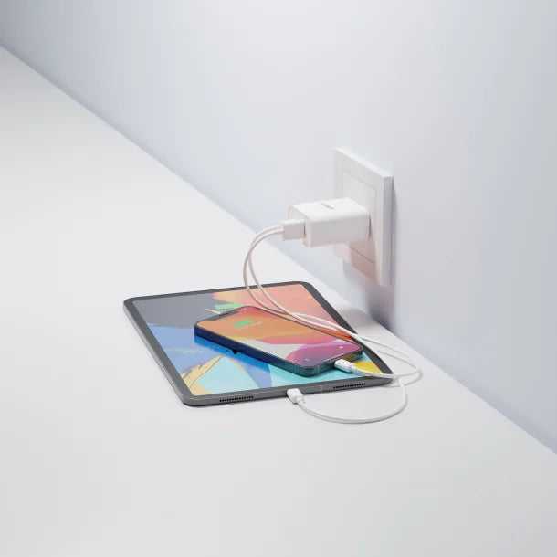 Cygnett® PowerPlus 38-Watt Dual Port Wall Charger