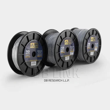 DB Link® Superflex Series 12-Gauge 250-Ft. Speaker Wire, White/Gray