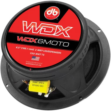 DB Drive™ WDX® MOTO Series 6MOTO 6.5-Inch 350-Watt Max 2-Way Speakers