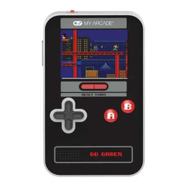 My Arcade® Go Gamer Classic 300-in-1 Handheld Game System (Black/Red/Gray)