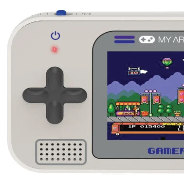 My Arcade® Gamer V Classic 220-in-1 Handheld Game System (Gray/Purple)