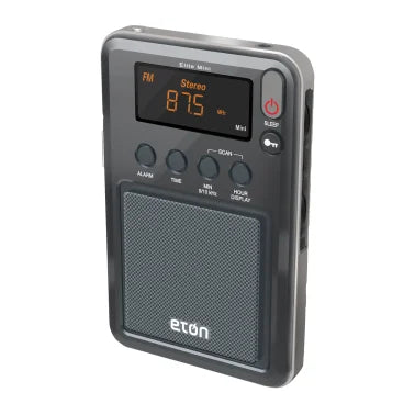 Eton® Elite Mini Portable AM/FM/Shortwave Radio with Carrying Pouch