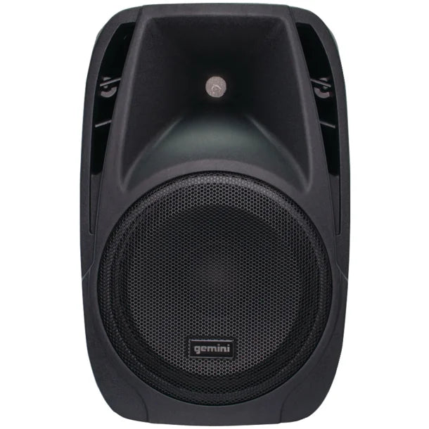 Gemini® Bluetooth® Portable PA System with Speakers, Mixer, and Wired Microphone, Black, SS-210MXBLU