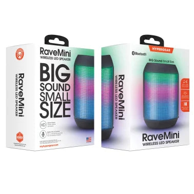 HyperGear® RaveMini Wireless LED Speaker